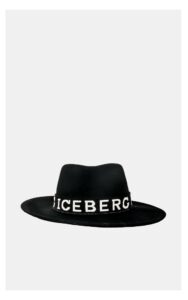 Kapelusz Iceberg Logowany Czarny
