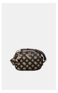 Torebka Guess Crossbody Logowana Brązowa
