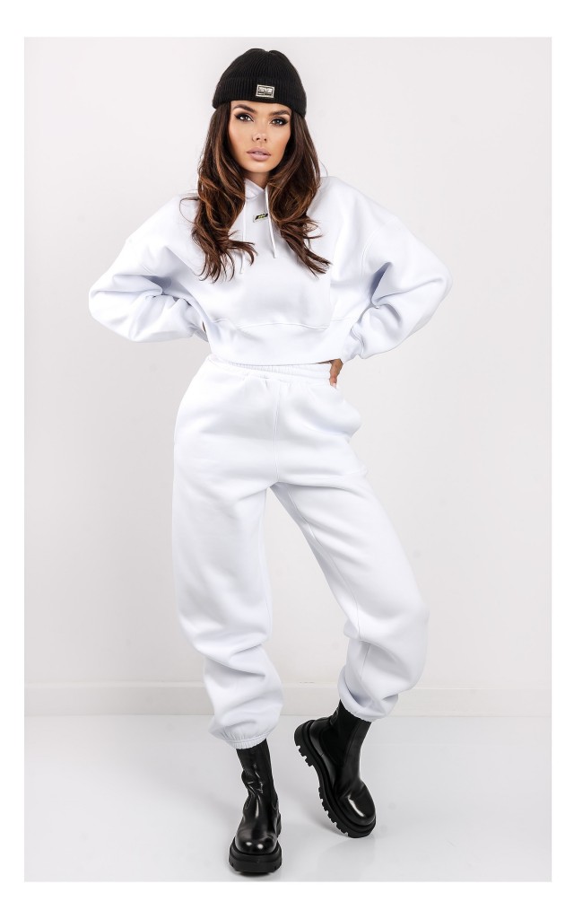Bluza MSGM Z Kapturem Biała