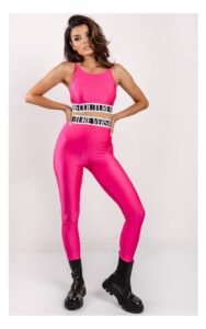 Top Versace Sportowy Fuksja