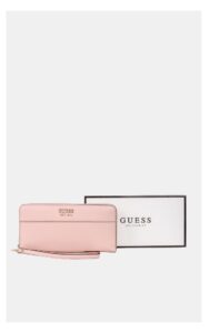 Portfel Guess Logo Jasny Róż