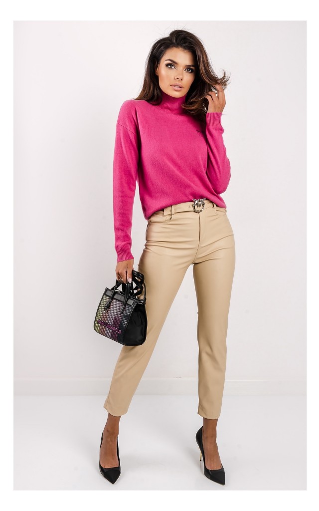 Golf Pinko Dolcetto Z Logo Fuksja