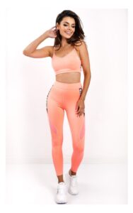 Legginsy Guess Sportowe Neonowe