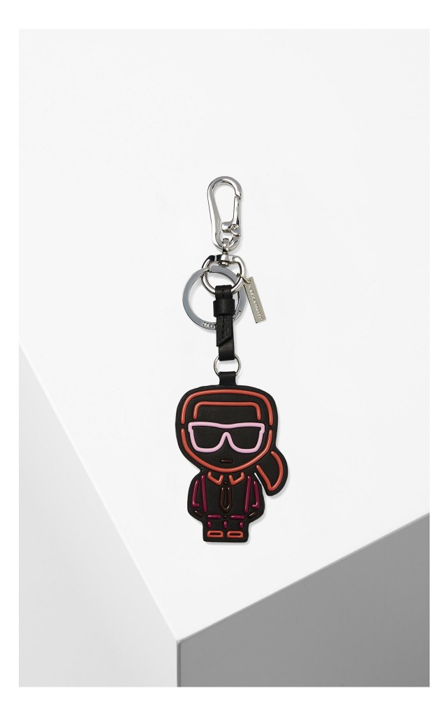 Brelok Karl Lagerfeld Skórzana Ikona