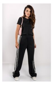 T-shirt Elisabetta Franchi Basic Czarny