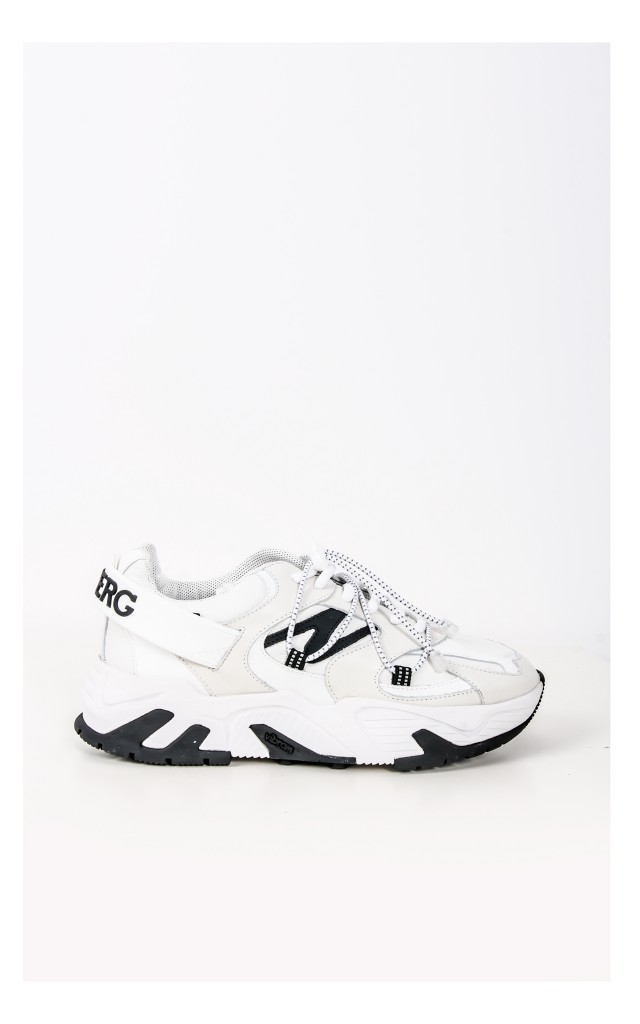 Sneakersy Iceberg Skórzane Białe