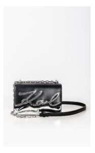 Torebka Karl Lagerfeld Crossbody Srebrno-Czarna