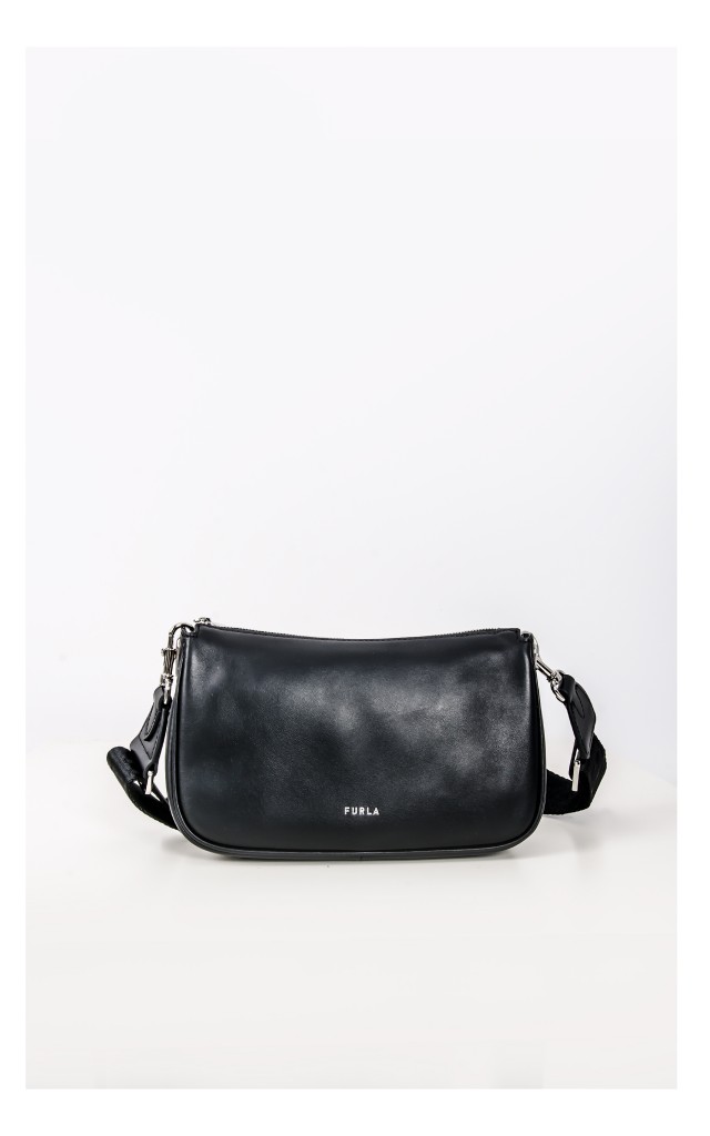 Torebka Furla Moon Skórzana Czarna
