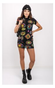 Sukienka Versace Jeans Couture Polo Black
