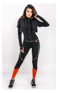 Bluza EA7 Treningowa Z Kapturem Czarna