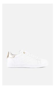 Sneakersy EA7 Emporio Armani Logowane Białe