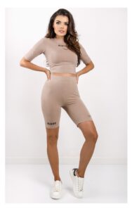Kolarki Guess Z Logo Beżowe