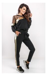 Bluza Liu Jo Zdobiona Tiulem Czarna