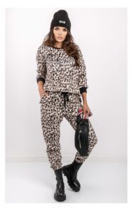 Bluza Gaudi Logowana W Panterkę