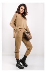 Bluzka Kontatto Basic Camel