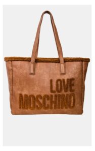 Torba Love Moschino Shopper Brąz