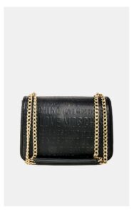 Torebka Love Moschino Crossbody Logowana Czarna