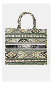 Torba Kontatto Z Logo Wielobarwny Print