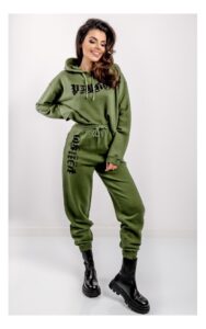 Bluza Pinko Velleja Z Kapturem Zielona