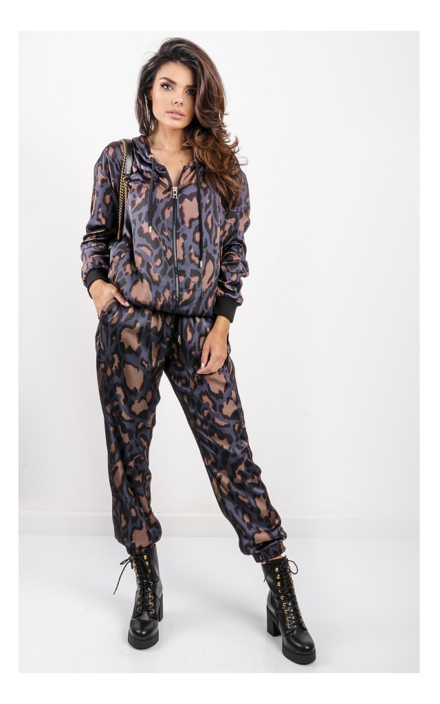 Bluza Bomber Pinko Vedere W Cętki