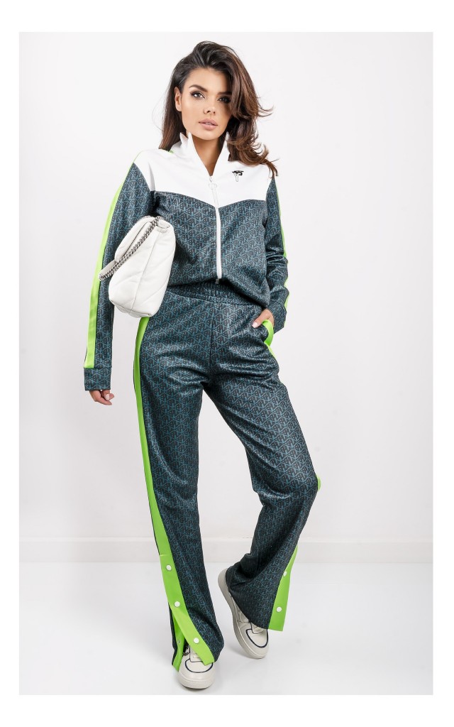 Bluza Ice Play Rozpinana We Wzory