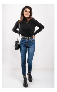 Golf Pinko Dolcetto Z Logo Czarny