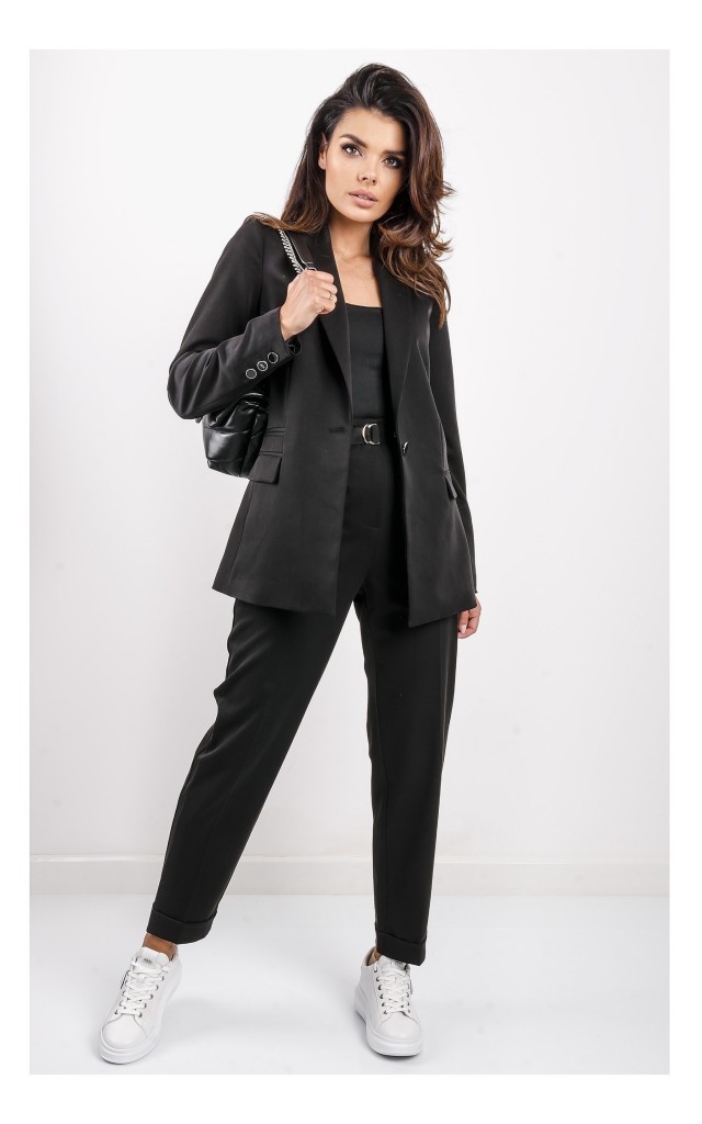 Marynarka Guess Elegancka Czarna