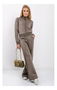Bluza Guess Scuba Rozpinana Oliwkowa