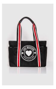 Torba Love Moschino Shopper Logo Czarna