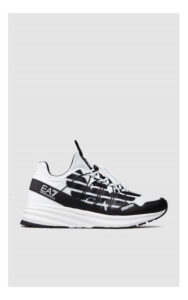 Sneakersy EA7 Treningowe Logowane Białe