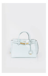 Torebka Guess Shopper Croco Lazurowa