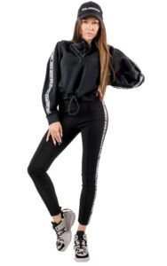 Bluza Dresowa Karl Lagerfeld Logo Black