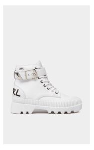 Sneakersy Karl Lagerfeld Za Kostkę Białe