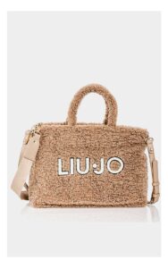 Torebka Liu Jo Shopper Pluszowa Beżowa
