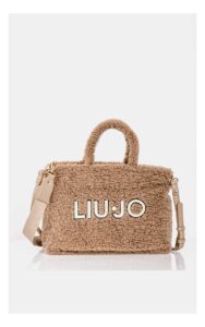 Torebka Liu Jo Shopper Pluszowa Beżowa