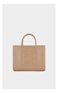 Torebka Elisabetta Franchi Mała Shopperka Beżowa