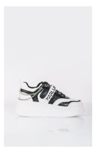 Sneakersy Karl Lagerfeld Na Platformie Białe