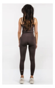 Top GUESS Active basic brązowy