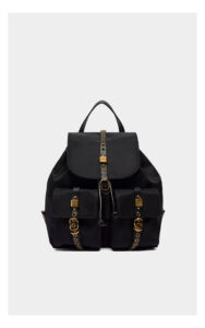 Plecak PINKO Backpack Classic z nylonu czarny