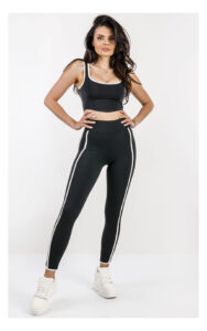 Top GUESS Active sportowy czarny