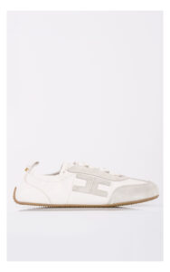Sneakersy ELISABETTA FRANCHI skórzane białe