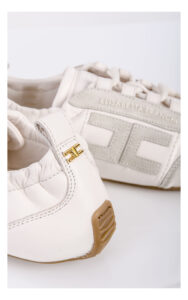 Sneakersy ELISABETTA FRANCHI skórzane białe