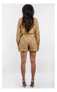 Koszula TWINSET w print beżowa