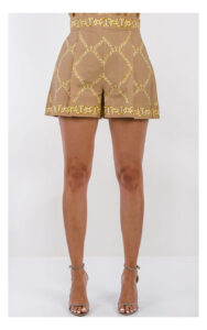 Szorty TWINSET w print beżowe